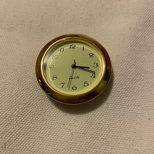 Elegant Gold Wall Clock